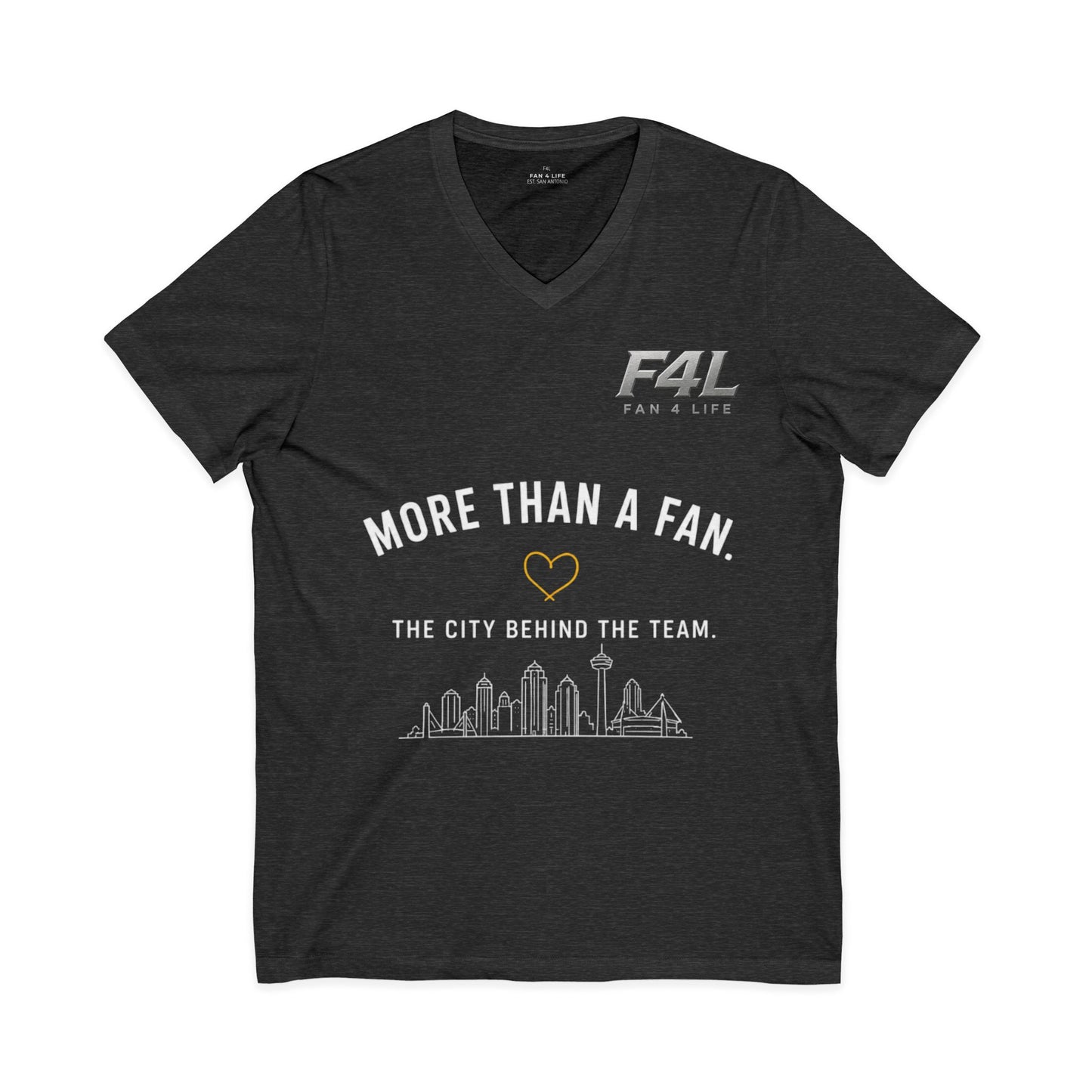 Copy of Unisex Jersey Short Sleeve V-Neck Tee