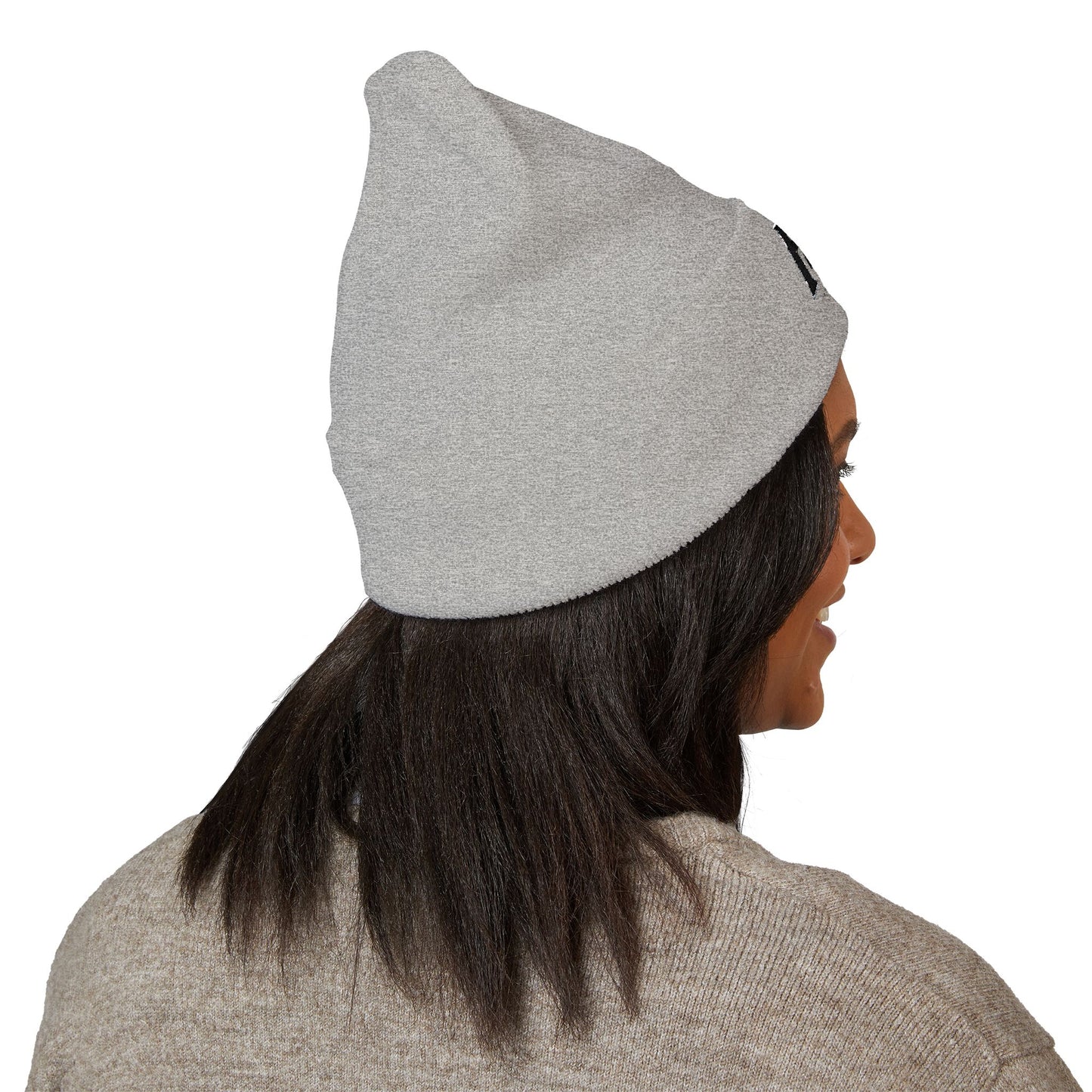 Fan For Life (F4L) Classic Beanie - Black Silver Edition