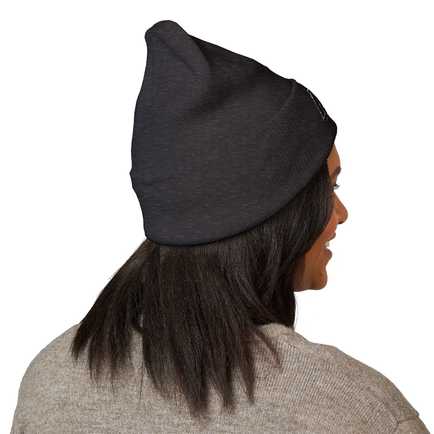 Fan For Life (F4L) Classic Beanie - Black Silver Edition