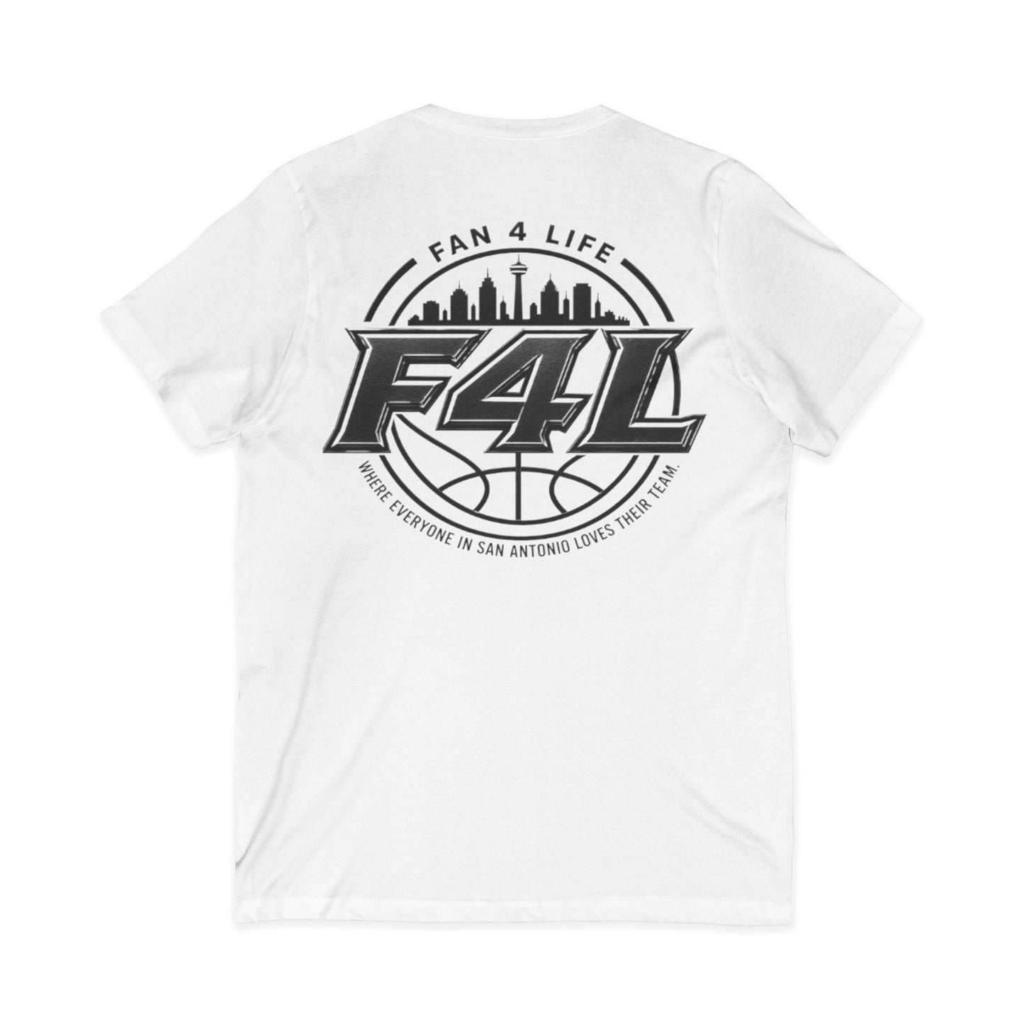 Copy of Unisex Jersey Short Sleeve V-Neck Tee