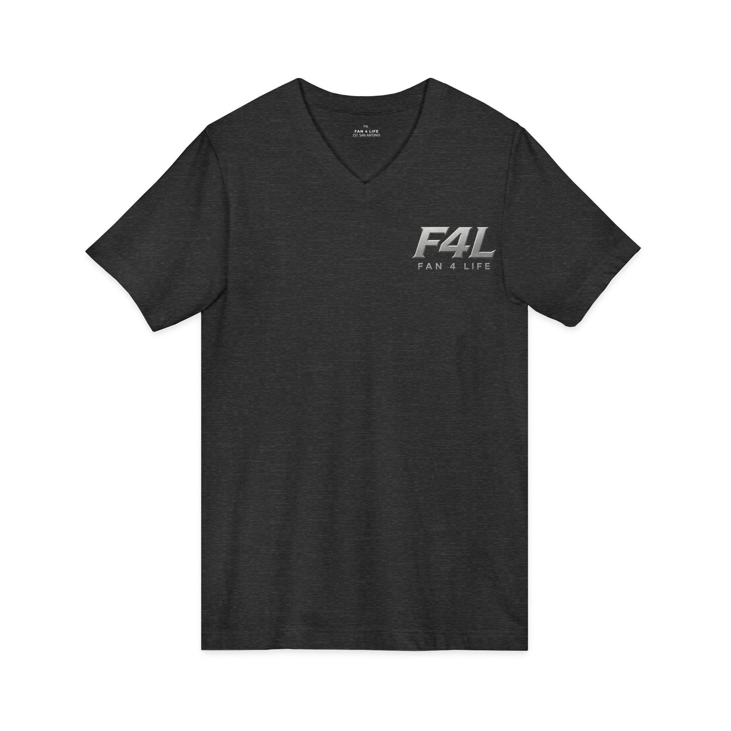 Unisex Jersey Short Sleeve V-Neck Tee