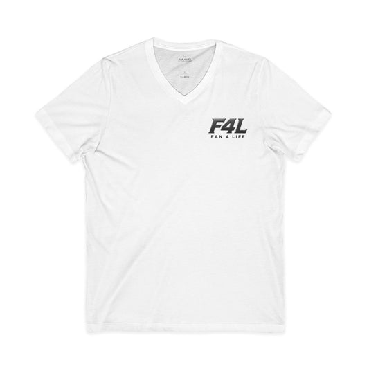Unisex Jersey Short Sleeve V-Neck Tee