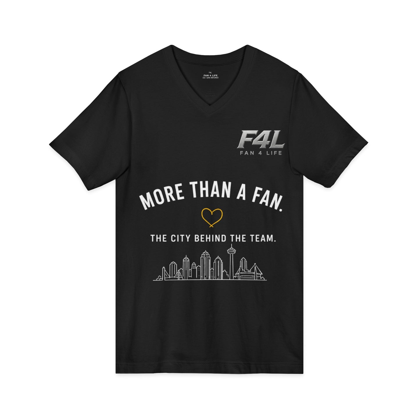 Copy of Unisex Jersey Short Sleeve V-Neck Tee