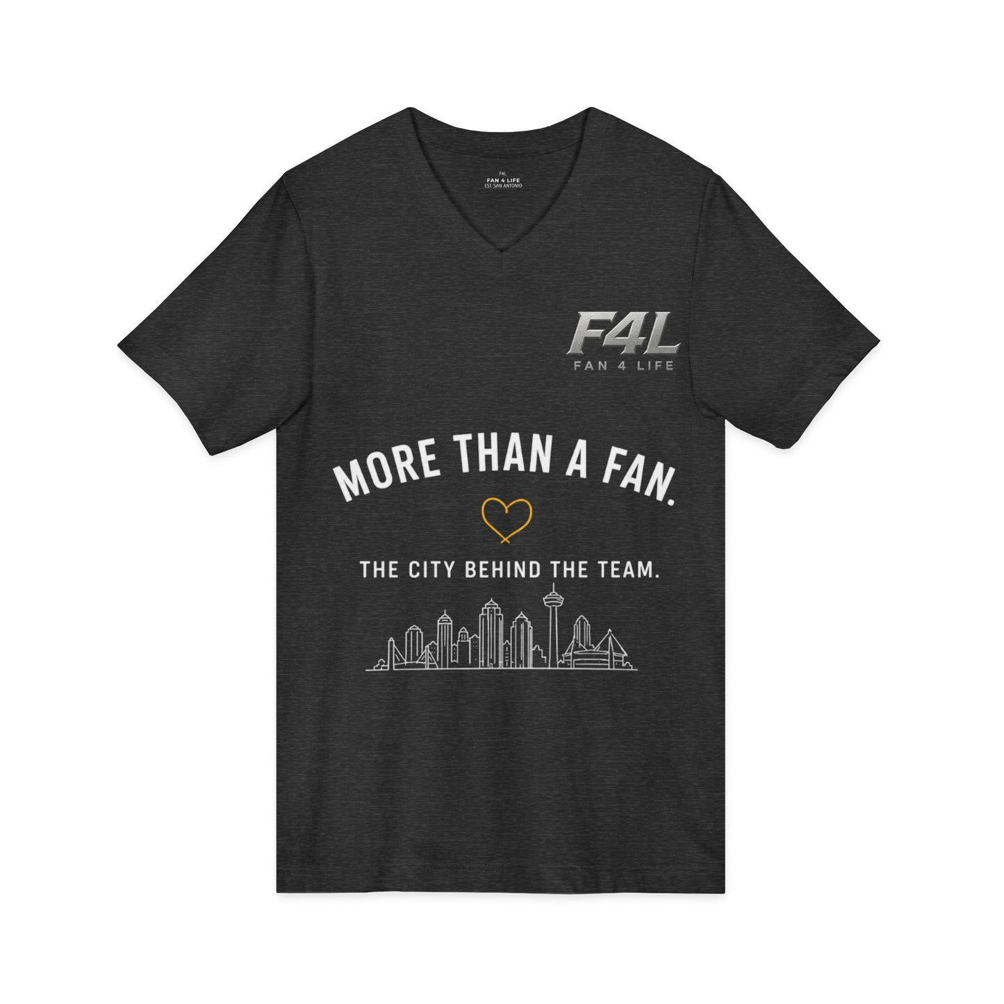 Copy of Unisex Jersey Short Sleeve V-Neck Tee