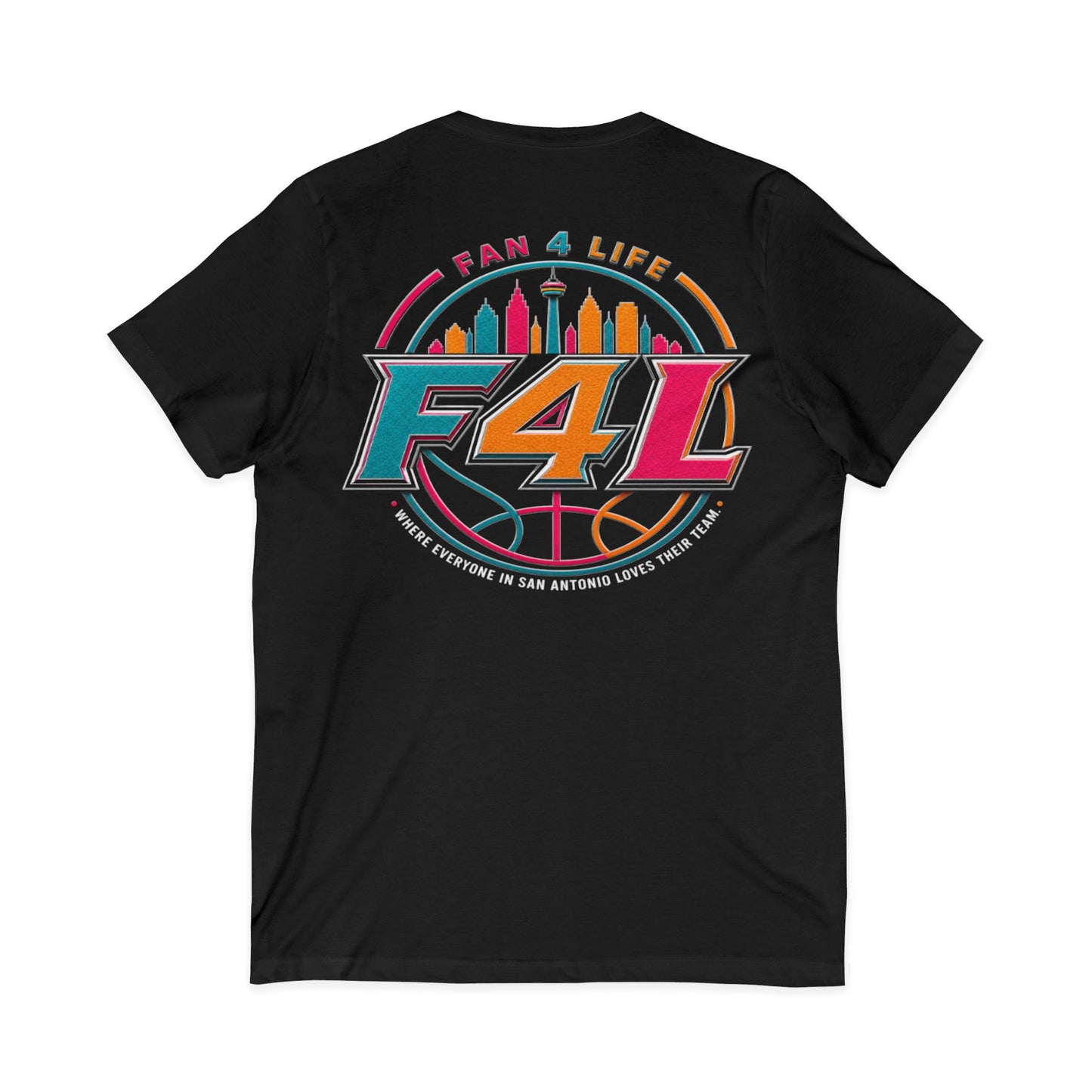 Copy of Unisex Jersey Short Sleeve V-Neck Tee