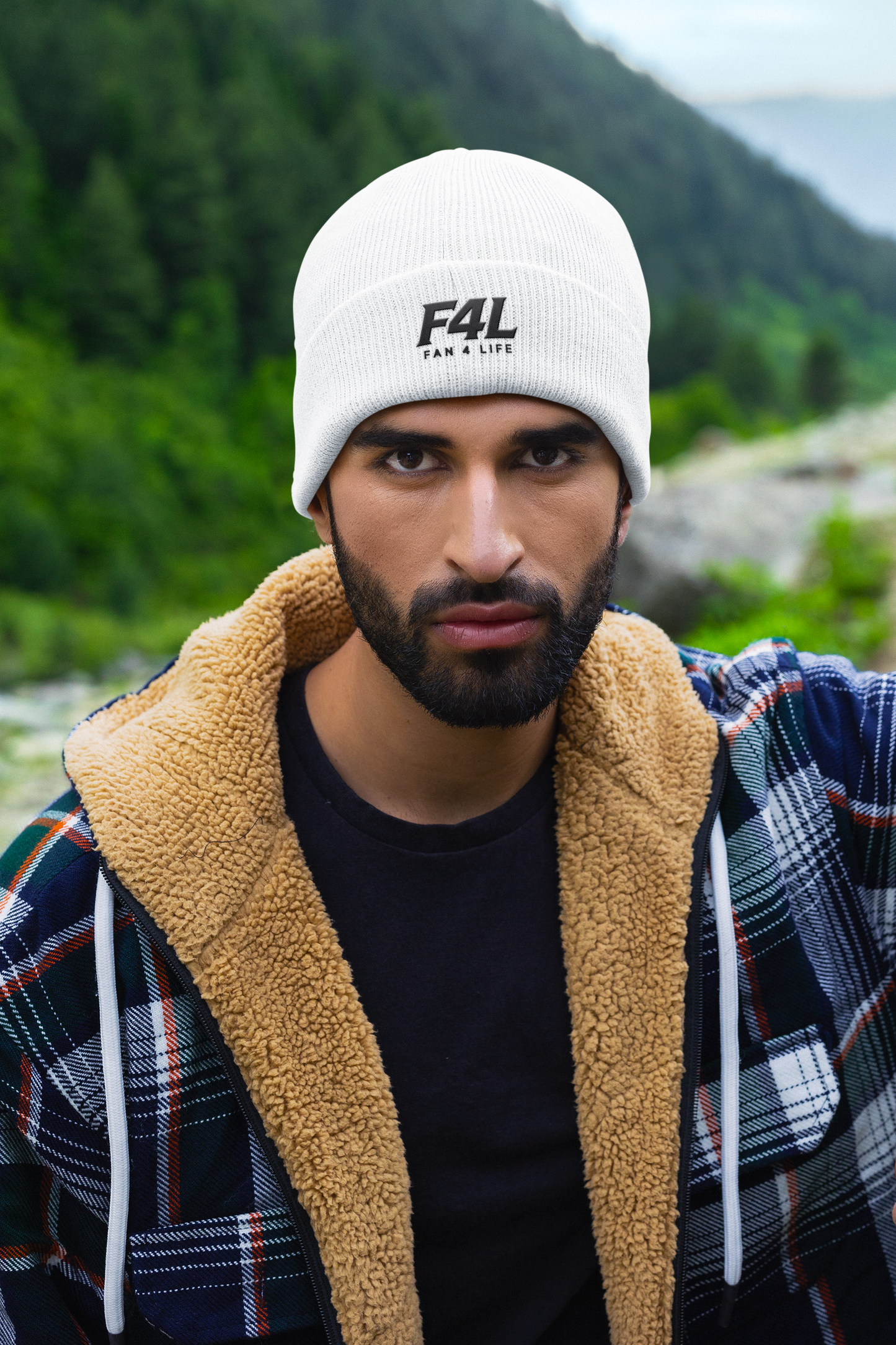 White Classic F4L Beanie